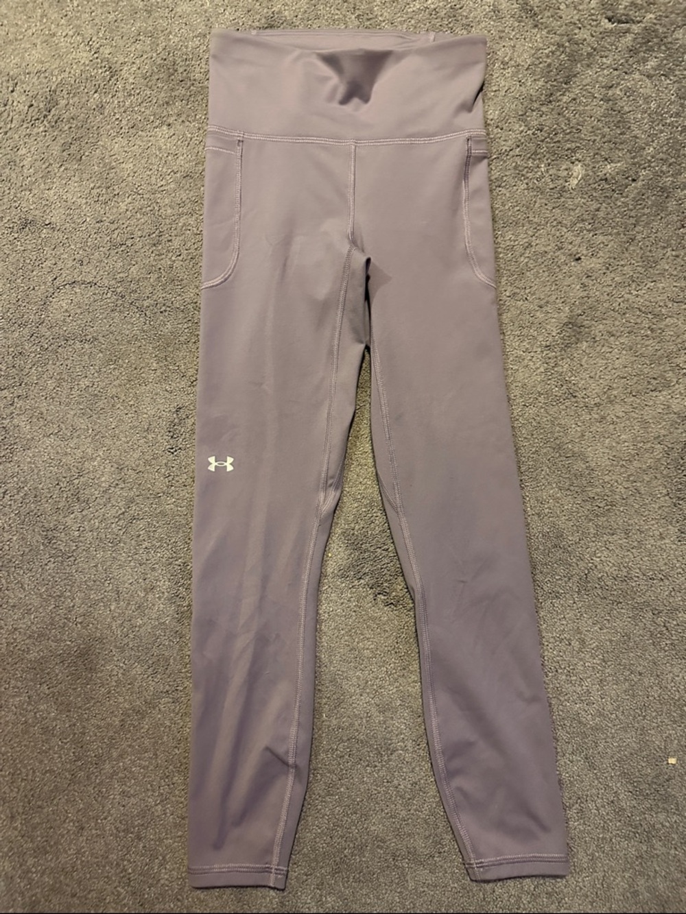Under Armour Lavender High-Rise Leggings